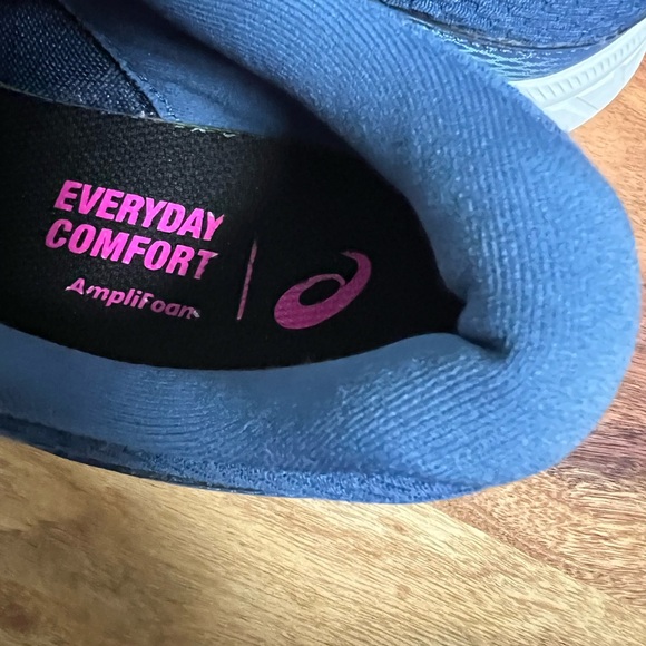 ASICS Gel Contend 6 Running Shoe Grand Shark/Pink Glo Colorway Women Size 9 - Picture 7 of 9